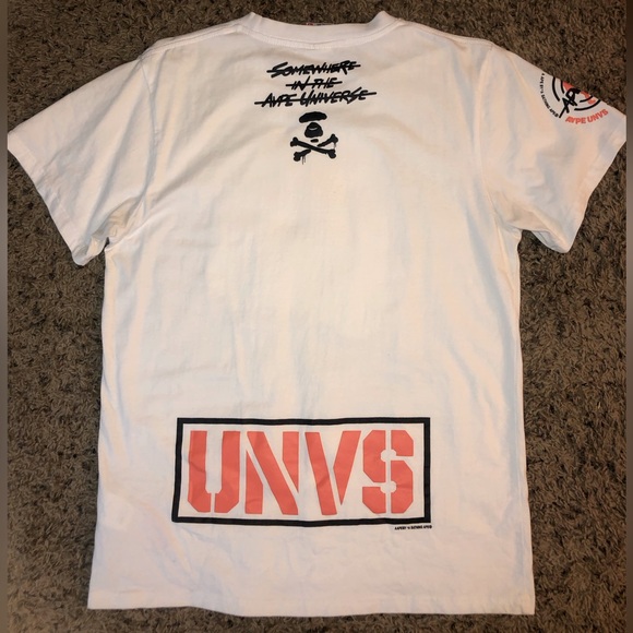 Aape by A Bathing Ape ‘Unvs’ SS t-shirt. XL 100%authentic! - Picture 2 of 11